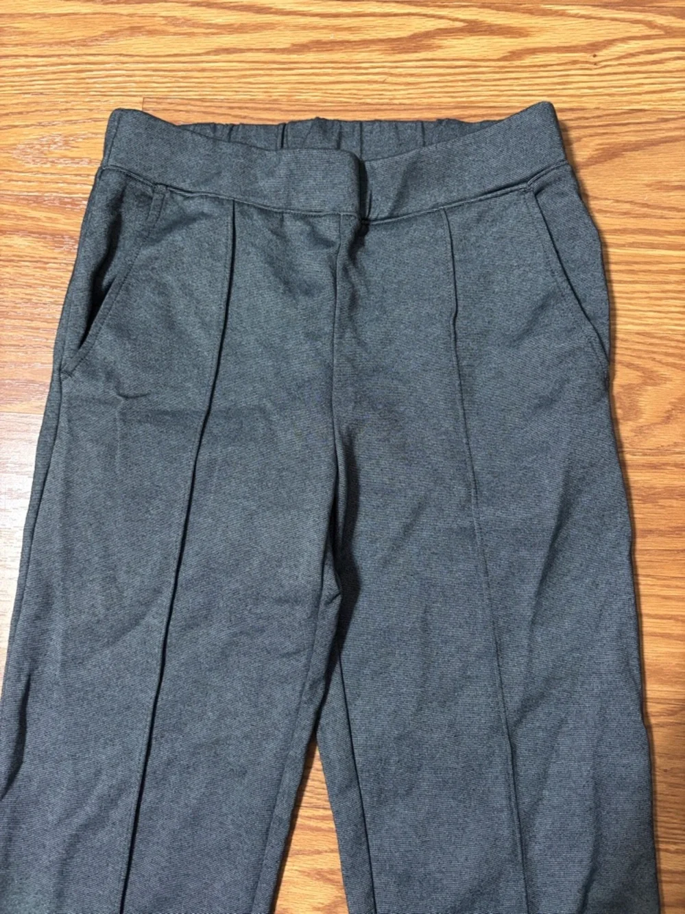 J. Crew Women's Slim Tailored Pants in Deep Gray with Pockets